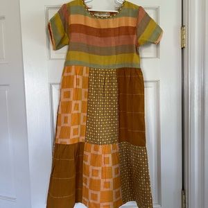 *SOLD* Ace&Jig Kids Pieces Marie Dress in Sorbet